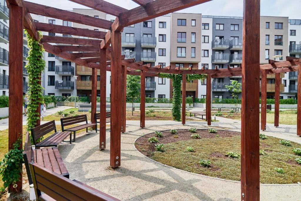 Green Terrace Centrum Apartment Breslávia Exterior foto